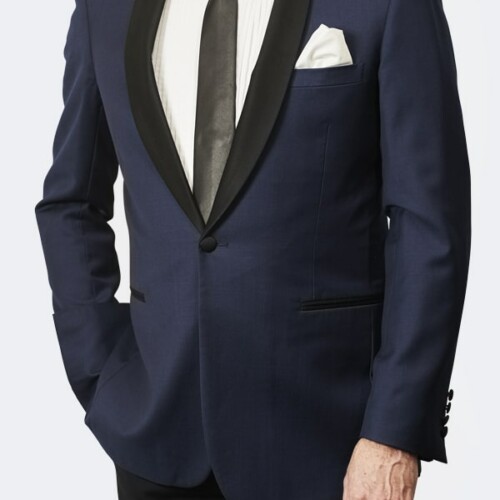 Trevor West Bond Tuxedo / Dinner Jacket in Blue