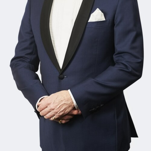 Trevor West Bond Tuxedo / Dinner Suit in Blue